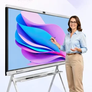 75 Inch Smart Nano Blackboard Interactive Whiteboard 4K LED IR Magnetic Reggio Emilia Creative Kids Maker Studio