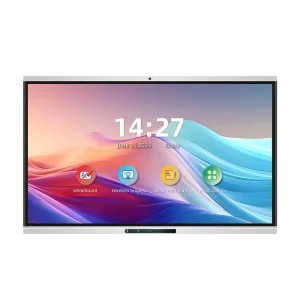 75 Inch Smart Touch Screen Interactive Whiteboard 4K Infrared Anti Glare Conference Classroom Display Monitor