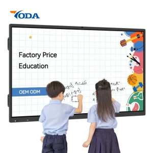 75 Inch Touch Screen LCD Display Electronic Digital Interactive Smart White Board Flat Panel for Meeting Teaching