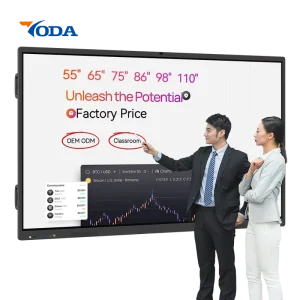75 Smart Android Lcd 4k Factory Flat Screen Hd Lcd Led Best Smart Interactive Panel