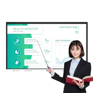 75″ Touch Interactive Flat Panel UHD Smart Display Infrared E30 Series 8+128GB Dual WiFi 15W Speaker Bulk