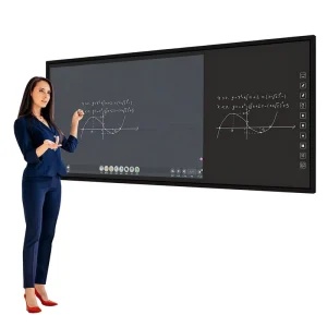 77 94 Inch Smart Nano Blackboard Interactive Whiteboard 4K LED Seamless Magnetic Anti Glare Vocational College Training
