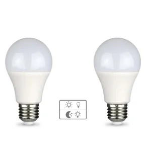 Automatic-Switch 7W 9W 10W 12W A60 E27 Smart LED Dusk-to-Dawn Bulb, Day-and-Night LED Light Bulb with LED Sensor