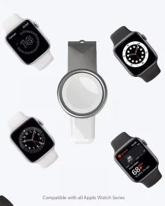 Custom Logo Portable Wireless Charger, Watch 8/7 Charging Dock