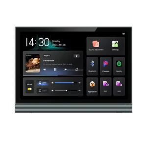 8 Channel 7 Inch Background Music Host Audio Amplifier Bule-tooth Theatre System Amplifier Smart Home Products Home Automation