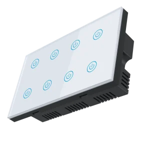 8 Gang BT WiFi Wall Touch Smart Light Switch Remote Control Interruptor Wifi Smart Switch