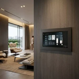 8″ HD Smart Hub RK3566 Android Tuya Zigbee Alexa Hi-Fi Music Panel for Luxury Villa