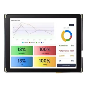 8 Inch IPS TFT Touch Screen Display Module 800×600 Smart HMI Panel ARM9 CPU RS232 RS485 CAN USB Interface Industrial Display
