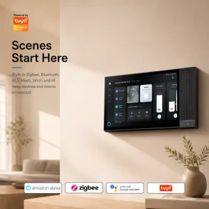 8 Inch IPS Touch Screen Panel Zigbee Home Assistant Smart Home Control for Hotel Home Automation System Kit