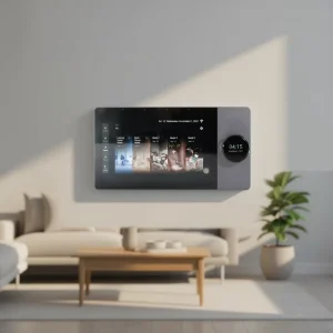 8 Inch Smart Control Touch Panel with Tuya Bluetooth for Hotel Automation and Smart Home Systems