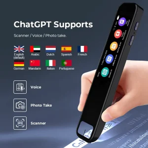 8 Language AI Translator Pen with S08 Pro 134 Languages Scanner Pen Patent Design MOQ 2pcs Ready to Ship