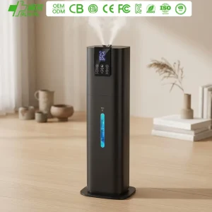 8 Liter Cool Mist Large Capacity 220V Ac Floor Standing Ultrasonic Air Humidifier With WiFi for Home