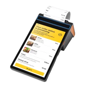 8″ Touch Screen Handheld Printer Smart Terminal Android System POS Machine Portable Retail Cash Register USB 3G 4G LTE WiFi NFC