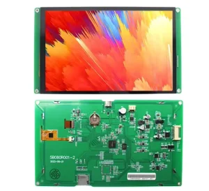 8.0 Inch 800 * 1280 Smart Display with UART Interface RS485 RS232 TTL Touch Screen HMI for Industrial Control