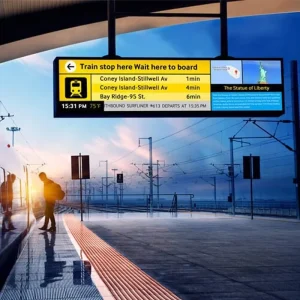 8.8 19 28 25 Inch Bar Type Lcd Display Multi Touch Usb C Waterproof for Metro Platform Route Guidance Screen Solution Commercial