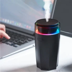 80mL USB Powered Portable Cool Mist Ultrasonic Smart Car Air Fresheners Fragrance Humidifiers Car Diffuser for Essential Oils