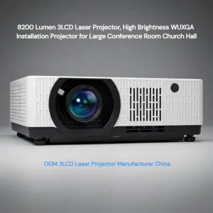 8200L High Lumen Video Projector Professional Venue Projection 3D Holographic Gauze Screen Museum Museum Display
