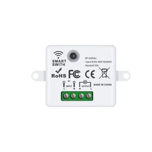 85 240V AC 433MHz RF Wireless Remote Control Light Switch 10A Receiver Module 10 50m Range 2200W IOS/Android Smart Home System