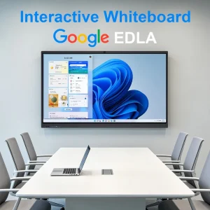 85 86 Inch Smart Board Android 15 with Google EDLA Certified Interactive Whiteboard Touch Screen for Education Training Room