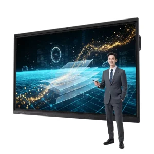 85 Inch 20 Points Multi Touch LCD Panel Interactive Whiteboard 4K Smart Display for School Class Office Meeting Training Room