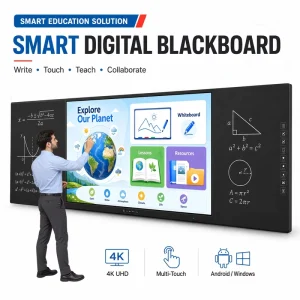 85 Inch All in One Touch Screen Board Smart Teaching LED E-Blackboard LCD Nano Interactive Smart Blackboard