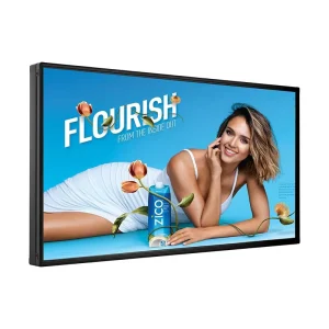85 Inch Full HD Infrared Touch Android Built In CMS Hotel Restaurant Super Slim Wall Mounted LCD Digital Signage Indoor