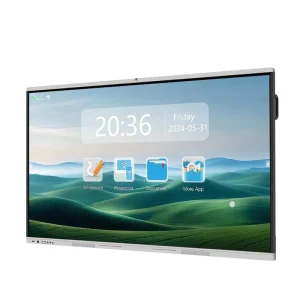 85-Inch Interactive LCD Smart Touch Screen Board 20-Point Interactive Whiteboard for Meetings Teaching in Classrooms