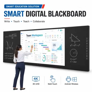 85-Inch LED Nano Digital Education Equipment Touch Screen Interactive Smart Blackboard for Classroom Blackboard