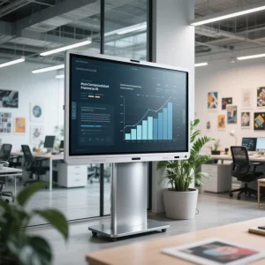 86 Inch 4K LED 20 Point Touch Screen Smart Interactive Flat Panel Android Windows All In One Display Digital Whiteboard 5 Year