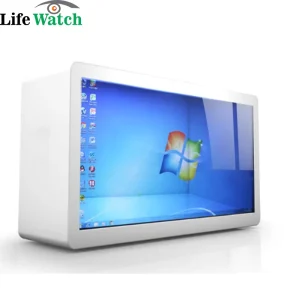 86-Inch Android Windows OS Ultra HD Smart AI VR LCD Interactive Transparent Screen 3D Holographic Animation Showcase Shopping
