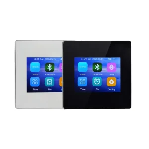 86 Type Smart Home Kit for Bluetooth Host IPS Display Android System WiFi Bar Design for Family Store Touch Background Music
