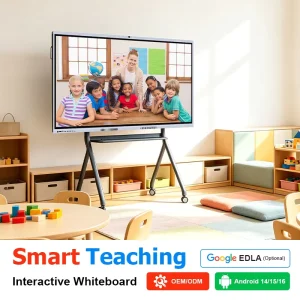 8GB RAM 128GB ROM LCD Interactive Whiteboard Smart Board Interactive Flat Panel 75/86 Inch for Advanced Lecture Hall