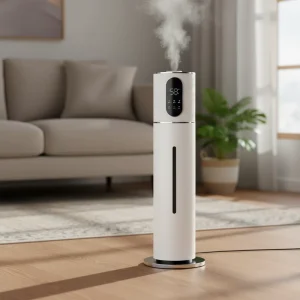 8L Digital Humidity Control Smart Cool Mist Humidifier with Aroma Diffuser Function Electric Power Source for Large Rooms Hotels