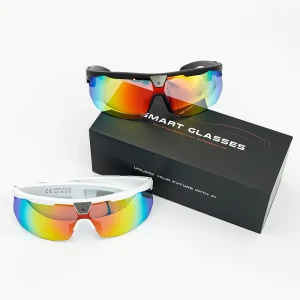 8MP Camera Cycling Smart Glasses AI Translation Video Recording WiFi Transfer Anti-Shake Outdoor Sport Smart Glasses