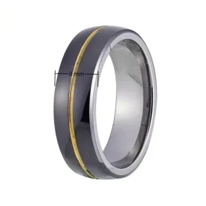 8mm High Grade Tungsten Carbide Smart Ring Rust proof & Scratch resistant NFC Payment Ring No Charging Needed PremiumJewelry
