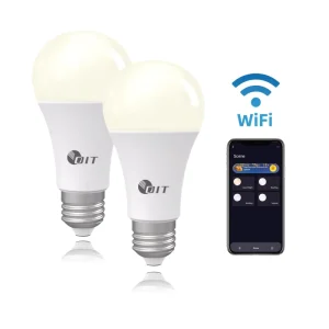8W Remote-Controlled Smart LED Bulb for Home Power Outages, with Wireless App and Voice Control, Android Operation, and US Plug