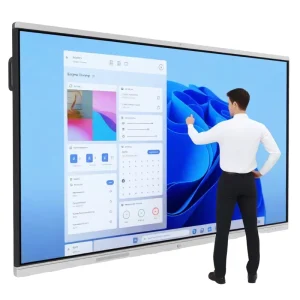 98 65Inch Interactive Smart Board with 4K HD LCD Display Touch Screen Whiteboard Panel for School Classrooms