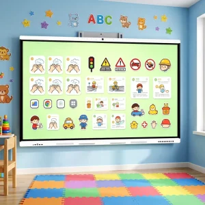 98 Inch Large Size Interactive Flat Panel Multi Touch Smart Interactive Display Digital Whiteboard