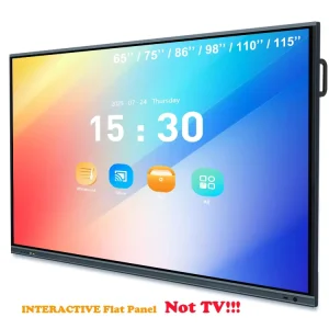 98inch Oem Odm Smart Interactive Board School Factory Manufacturer Digital Touch Screen All in One Board Dual System Optional