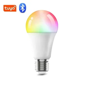 Tuya Smart Bulb 9W E27 A60 LED RGBCW Control, 2700K–6500K, Switch Mode, AC Powered