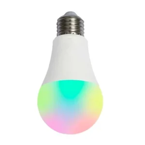 9W E27/E26/B22 LED Smart Bulb, RGBCW Multicolor, Supports Smart Life App