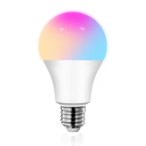 9W RGB Smart LED Bulb, E27 A60, Smart Control, Residential, Computer, Bluetooth, AC, A70