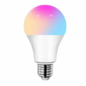 9W WiFi Smart Bulb E27 LED RGB Light Bulb, Alexa and Google Home Smart Control, RGB Dimmable, A60 B22 9W LED Bulb