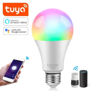 Factory Sale 9W 10W 12W 15W 18W Smart LED Bulb E27 Tuya Smart Bulb Remote Control