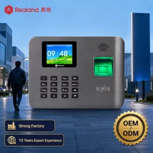 A L321 Fingerprint Time Attendance Terminal With SDK API Liveness Detection For System Integrator Projects Employee Time
