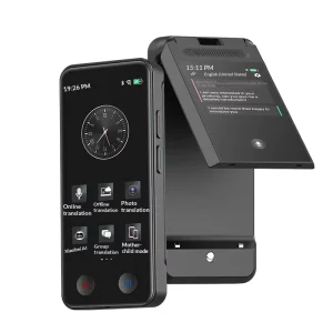 A100 Dual-Screen Translator for Travel and Conferences, Offline Translation and Simultaneous Interpretation, AI