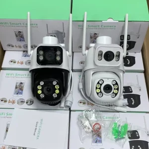 A28 Gun-ball Integrated Dual-lens Dual-view Pan-tilt High-definition Camera Wireless Waterproof Video Camera