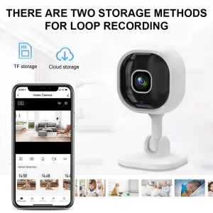 A3 HD Smart Camera Two Way Radio Wireless Connection Motion Detection Light Night Vision Home App Monitoring Security Camera