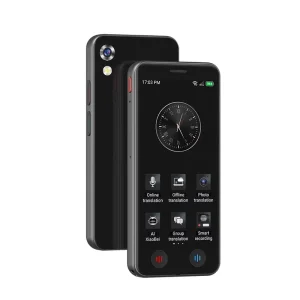 A40 Portable Electronic Translator, Simultaneous Voice and Text Translation