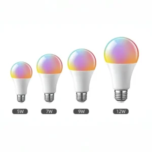 Tuya Smart A60 LED Bulb 10W B22 Smart RGB Light, Compatible with Alexa and Google
